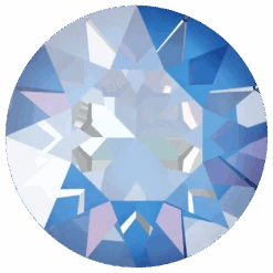 Serinity Chatons Round Stones (1028 & 1088) Crystal Ocean Delite UNFOILED(Serinity 1028 1088 Chatons Crystal Ocean Delite)