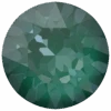Serinity Chatons Round Stones (1028 & 1088) Crystal Pine Green Ignite UNFOILED(Serinity Chatons Round Stones 1028 1088 Crystal Pine Green Ignite Unfoiled) -BlueStreak Crystal Shop Swarovski Chatons Round Stones 1028 1088 Crystal Pine Green Ignite UNFOILED