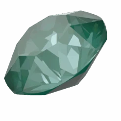 Serinity Chatons Round Stones (1028 & 1088) Crystal Pine Green Ignite UNFOILED(Serinity Chatons Round Stones 1028 1088 Crystal Pine Green Ignite Unfoiled) -BlueStreak Crystal Shop Swarovski Chatons Round Stones 1028 1088 Crystal Pine Green Ignite UNFOILED 2