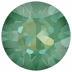 Serinity Chatons Round Stones (1028 & 1088) Crystal Silky Sage Delite UNFOILED(Serinity 1028 1088 Chatons Crystal Silky Sage Delite)