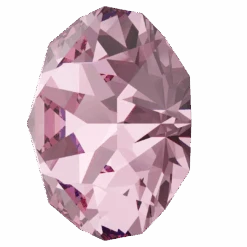 Serinity Chatons Round Stones (1028 & 1088) Light Rose(Serinity 1028 1088 Chatons Light Rose) -BlueStreak Crystal Shop Swarovski Chatons Round Stones 1028 1088 Light Rose 2