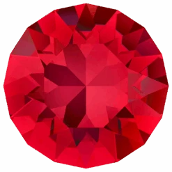 Swarovski Chatons Round Stones (1028 & 1088) Light Siam(Swarovski 1028 1088 Chatons Light Siam)