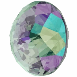 Serinity Chatons Round Stones Brilliant (1400) Crystal Paradise Shine(Serinity 1400 Brilliant Round Chatons Crystal Paradise Shine) -BlueStreak Crystal Shop Swarovski Chatons Round Stones Dome 1400 Crystal Paradise Shine 3