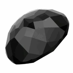 Swarovski Chatons Round Stones Dome (1400) Jet UNFOILED(Swarovski 1400 Dome Round Chatons Jet Unfoiled) -BlueStreak Crystal Shop Swarovski Chatons Round Stones Dome 1400 Jet UNFOILED 2