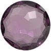 Serinity Chatons Round Stones Thin (1383) Amethyst Ignite UNFOILED(Serinity 1383 Thin Round Chatons Amethyst Ignite) -BlueStreak Crystal Shop Swarovski Chatons Round Stones Fantasy 1383 Amethyst Ignite UNFOILED