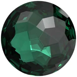 Serinity Chatons Round Stones Thin (1383) Emerald(Serinity 1383 Thin Round Chatons Emerald)