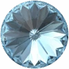 Serinity Chatons Round Stones Rivoli (1122) Aquamarine(Serinity 1122 Rivoli Chatons Aquamarine)