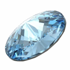 Serinity Chatons Round Stones Rivoli (1122) Aquamarine(Serinity 1122 Rivoli Chatons Aquamarine) -BlueStreak Crystal Shop Swarovski Chatons Round Stones Rivoli 1122 Aquamarine 2