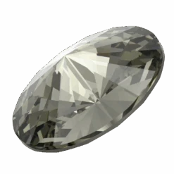 Swarovski Chatons Round Stones Rivoli (1122) Black Diamond(Swarovski 1122 Rivoli Chatons Black Diamond) -BlueStreak Crystal Shop Swarovski Chatons Round Stones Rivoli 1122 Black Diamond 2