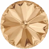 Serinity Chatons Round Stones Rivoli (1122) Crystal Golden Shadow(Serinity 1122 Rivoli Chatons Crystal Golden Shadow) -BlueStreak Crystal Shop Swarovski Chatons Round Stones Rivoli 1122 Crystal Golden Shadow