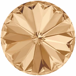 Serinity Chatons Round Stones Rivoli (1122) Crystal Golden Shadow(Serinity 1122 Rivoli Chatons Crystal Golden Shadow)