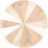 Swarovski Chatons Round Stones Rivoli (1122) Crystal Ivory Cream Delite UNFOILED(Swarovski 1122 Rivoli Chatons Crystal Ivory Cream Delite) -BlueStreak Crystal Shop Swarovski Chatons Round Stones Rivoli 1122 Crystal Ivory Cream Delite UNFOILED