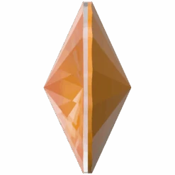 Serinity Chatons Round Stones Rivoli (1122) Crystal Mango Ignite UNFOILED(Serinity Chatons Round Stones Rivoli 1122 Crystal Mango Ignite Unfoiled) -BlueStreak Crystal Shop Swarovski Chatons Round Stones Rivoli 1122 Crystal Mango Ignite UNFOILED 3