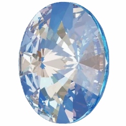 Serinity Chatons Round Stones Rivoli (1122) Crystal Ocean Delite UNFOILED(Serinity 1122 Rivoli Chatons Crystal Ocean Delite) -BlueStreak Crystal Shop Swarovski Chatons Round Stones Rivoli 1122 Crystal Ocean Delite UNFOILED 2