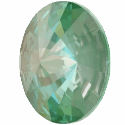 Serinity Chatons Round Stones Rivoli (1122) Crystal Silky Sage Delite UNFOILED(Serinity 1122 Rivoli Chatons Crystal Silky Sage Delite) -BlueStreak Crystal Shop Swarovski Chatons Round Stones Rivoli 1122 Crystal Silky Sage Delite UNFOILED 2