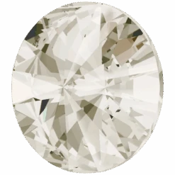 Serinity Chatons Round Stones Rivoli (1122) Crystal Silver Shade(Serinity 1122 Rivoli Chatons Crystal Silver Shade) -BlueStreak Crystal Shop Swarovski Chatons Round Stones Rivoli 1122 Crystal Silver Shade 2