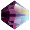 Swarovski Crystal Beads Bicone (5328) Amethyst Shimmer(Swarovski 5328 Bicone Beads Amethyst Shimmer)