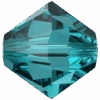 Serinity Crystal Beads Bicone (5328) Blue Zircon(Serinity 5328 Bicone Beads Blue Zircon) -BlueStreak Crystal Shop Swarovski Crystal Beads Bicone 5328 Blue Zircon