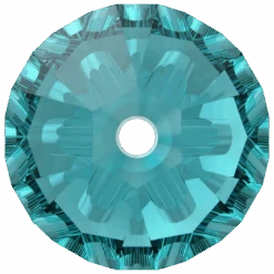 Serinity Crystal Beads Bicone (5328) Blue Zircon(Serinity 5328 Bicone Beads Blue Zircon) -BlueStreak Crystal Shop Swarovski Crystal Beads Bicone 5328 Blue Zircon 3