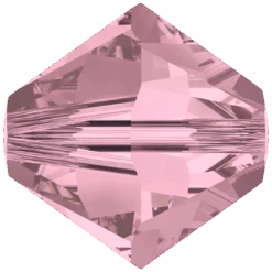 Serinity Crystal Beads Bicone (5328) Crystal Antique Pink(Serinity 5328 Bicone Beads Crystal Antique Pink)