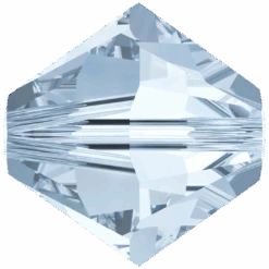 Serinity Crystal Beads Bicone (5328) Crystal Blue Shade(Serinity 5328 Bicone Beads Crystal Blue Shade)