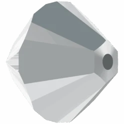 Serinity Crystal Beads Bicone (5328) Crystal Light Chrome(Serinity 5328 Bicone Beads Crystal Light Chrome) -BlueStreak Crystal Shop Swarovski Crystal Beads Bicone 5328 Crystal Light Chrome 2