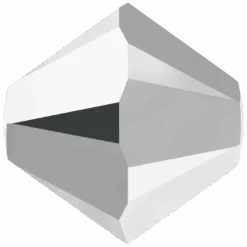 Swarovski Crystal Beads Bicone (5328) Crystal Light Chrome 2X(Swarovski 5328 Bicone Beads Crystal Light Chrome 2x)