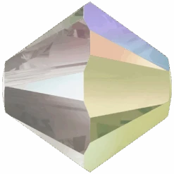 Serinity Crystal Beads Bicone (5328) Crystal Paradise Shine(Serinity 5328 Bicone Beads Crystal Paradise Shine)