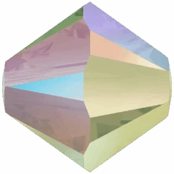 Serinity Crystal Beads Bicone (5328) Crystal Paradise Shine 2X(Serinity 5328 Bicone Beads Crystal Paradise Shine 2x)