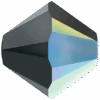Serinity Crystal Beads Bicone (5328) Jet AB(Serinity 5328 Bicone Beads Jet Ab) -BlueStreak Crystal Shop Swarovski Crystal Beads Bicone 5328 Jet AB