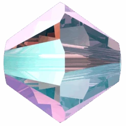 Swarovski Crystal Beads Bicone (5328) Light Amethyst Shimmer 2X(Swarovski 5328 Bicone Beads Light Amethyst Shimmer 2x)