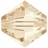 Swarovski Crystal Beads Bicone (5328) Light Silk(Swarovski 5328 Bicone Beads Light Silk) -BlueStreak Crystal Shop Swarovski Crystal Beads Bicone 5328 Light Silk