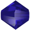 Swarovski Crystal Beads Bicone (5328) Majestic Blue(Swarovski 5328 Bicone Beads Majestic Blue) -BlueStreak Crystal Shop Swarovski Crystal Beads Bicone 5328 Majestic Blue