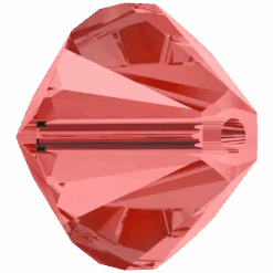 Serinity Crystal Beads Bicone (5328) Padparadscha(Serinity 5328 Bicone Beads Padparadscha) -BlueStreak Crystal Shop Swarovski Crystal Beads Bicone 5328 Padparadscha 2
