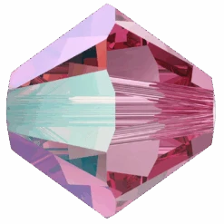Serinity Crystal Beads Bicone (5328) Rose Shimmer(Serinity 5328 Bicone Beads Rose Shimmer)