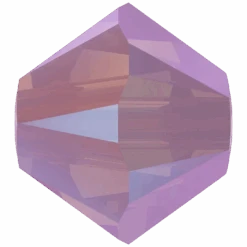 Serinity Crystal Beads Bicone (5328) Rose Water Opal Shimmer 2X(Serinity 5328 Bicone Beads Rose Water Opal Shimmer 2x)