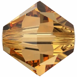 Swarovski Crystal Beads Bicone (5328) Topaz(Swarovski 5328 Bicone Beads Topaz)