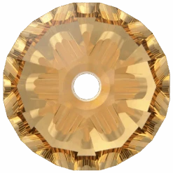 Swarovski Crystal Beads Bicone (5328) Topaz(Swarovski 5328 Bicone Beads Topaz) -BlueStreak Crystal Shop Swarovski Crystal Beads Bicone 5328 Topaz 3