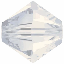 Swarovski Crystal Beads Bicone (5328) White Opal(Swarovski 5328 Bicone Beads White Opal)