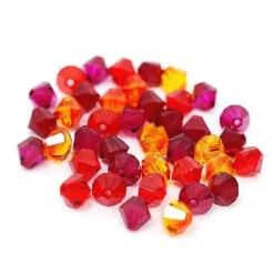 Swarovski Crystal Beads Bicone Mix (5328) Reds(Swarovski Crystal Beads Bicone Mix 5328 Reds)