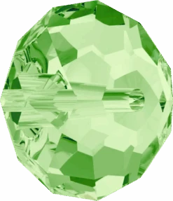 Swarovski Crystal Beads Briolette (5040) Peridot(Swarovski Crystal Beads Briolette 5040 Peridot) -BlueStreak Crystal Shop Swarovski Crystal Beads Briolette 5040 Peridot 2 1
