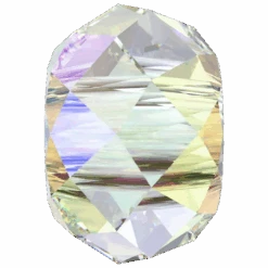 Swarovski Crystal Beads Briolette XL Hole (5042) Crystal Shimmer 2X(Swarovski 5042 Beads Briolette Large Hole)