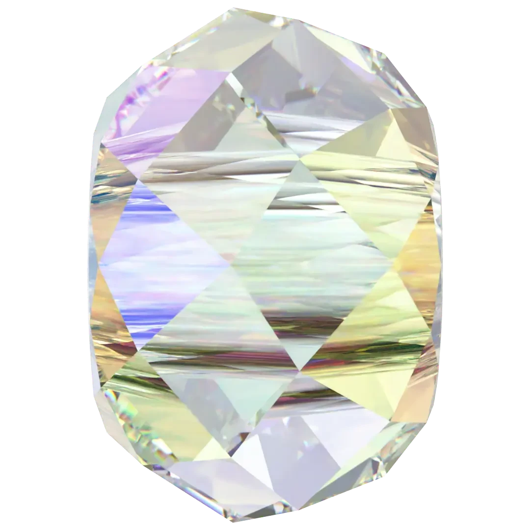 Swarovski Crystal Beads Briolette XL Hole (5042) Crystal Shimmer 2X(Swarovski 5042 Beads Briolette Large Hole) 3 Swarovski Crystal Beads Briolette XL Hole (5042) Crystal Shimmer 2X(Swarovski 5042 Beads Briolette Large Hole)