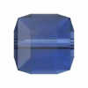 Swarovski Crystal Beads Cube (5601) Recreated Dark Sapphire(Swarovski Crystal Beads Cube 5601 Recreated Dark Sapphire) -BlueStreak Crystal Shop Swarovski Crystal Beads Cube 5601 Recreated Dark Sapphire