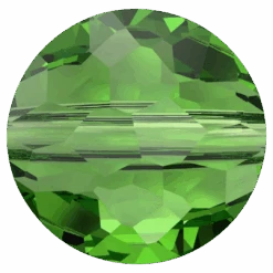 Swarovski Crystal Beads Fantasy Round (5034) Fern Green(Swarovski Crystal Beads Fantasy Round 5034 Fern Green)