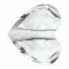 Swarovski Crystal Beads Love (5741) Crystal(Swarovski 5741 Beads Love)