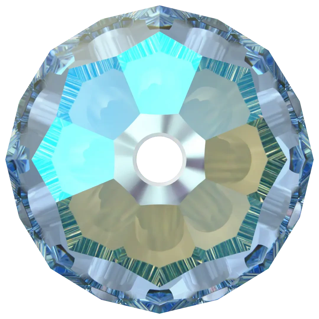 Serinity Crystal Beads Round (5000) Aquamarine Shimmer(Serinity 5000 Round Beads Aquamarine Shimmer) 5 Serinity Crystal Beads Round (5000) Aquamarine Shimmer(Serinity 5000 Round Beads Aquamarine Shimmer) - Image 3