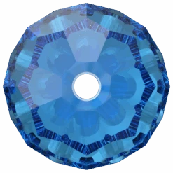 Swarovski Crystal Beads Round (5000) Capri Blue(Swarovski 5000 Round Beads Capri Blue) 7 Swarovski Crystal Beads Round (5000) Capri Blue(Swarovski 5000 Round Beads Capri Blue) -BlueStreak Crystal Shop Swarovski Crystal Beads Round 5000 Capri Blue 3