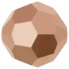 Swarovski Crystal Beads Round (5000) Crystal Rose Gold(Swarovski 5000 Round Beads Crystal Rose Gold)