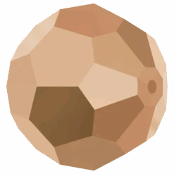 Swarovski Crystal Beads Round (5000) Crystal Rose Gold(Swarovski 5000 Round Beads Crystal Rose Gold) -BlueStreak Crystal Shop Swarovski Crystal Beads Round 5000 Crystal Rose Gold 2